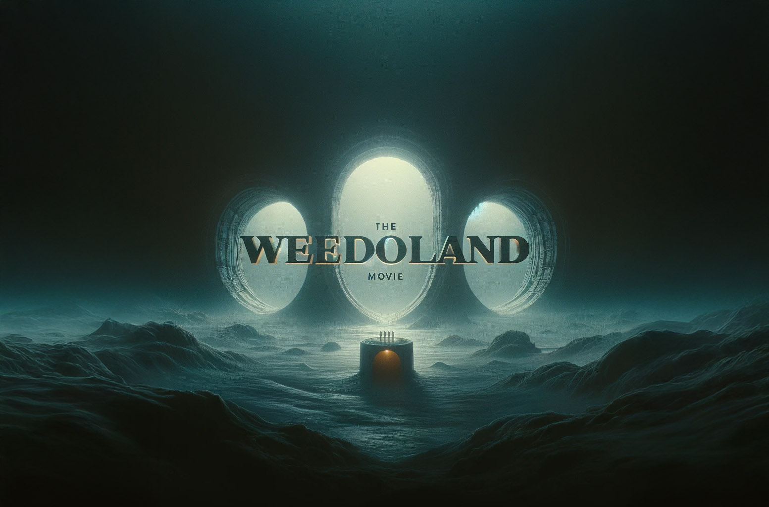 People watching a concert. Photo with a purple hue